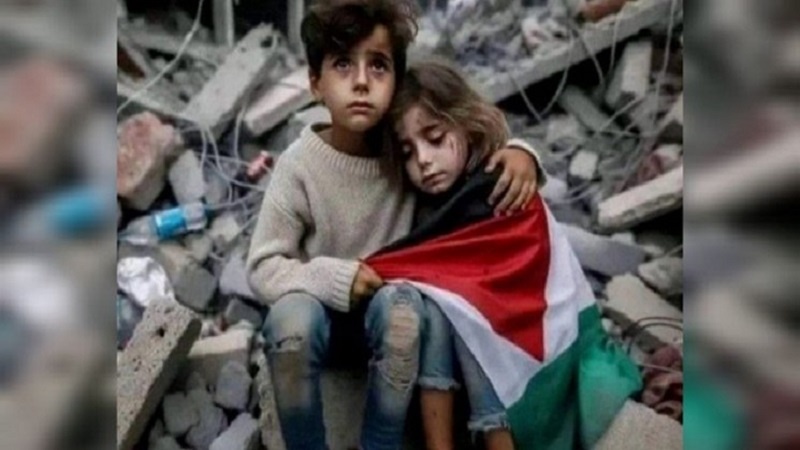 غزہ میں جبالیا کیمپ پر غاصب اسرائیلی حکومت کی وحشیانہ بمباری میں متعدد فلسطینی شہید
