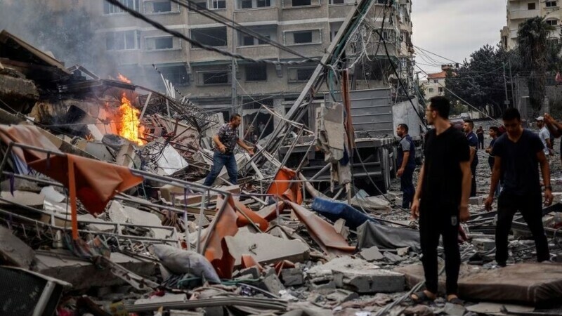 غزہ پر صیہونی فوج کی وحشیانہ بمباری، متعدد فلسطینی شہید اور زخمی