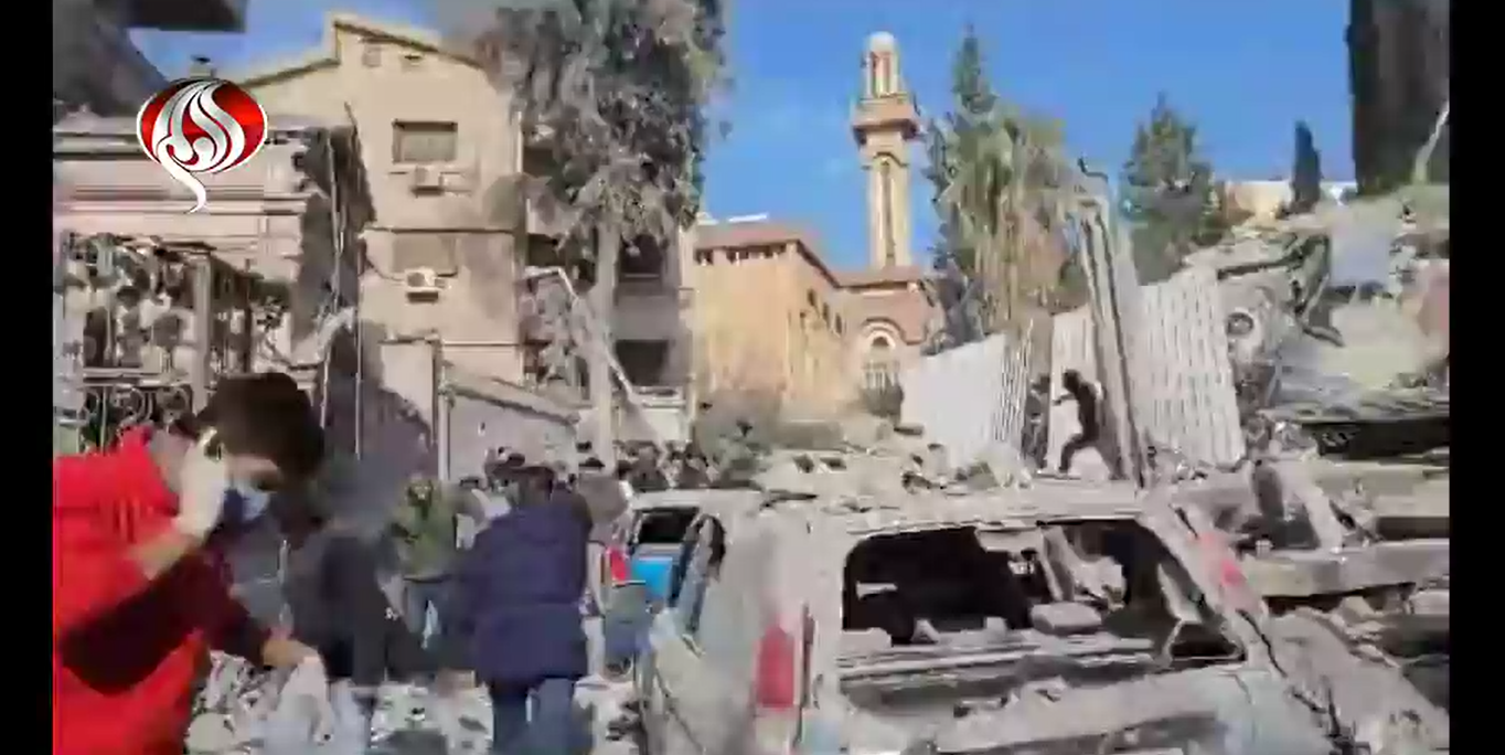 شام: صہیونی حملے میں 4 ایرانی فوجی مشیر شہید