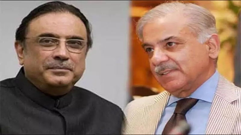 آصف زرداری صدرپاکستان، شہباز شریف وزیراعظم پاکستان