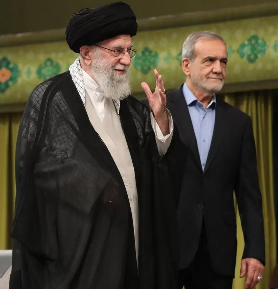 رہبر معظم انقلاب اسلامی حضرت آیت اللہ العظمی خامنہ ای کی شہادت پر مسعود پیزشکیان کا تعزیتی پیغام:
